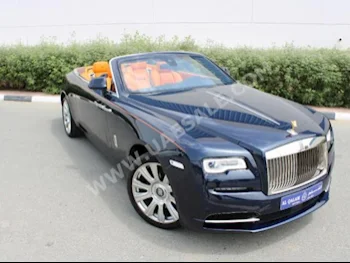 Cars For Sale Rolls-Royce  Dawn  18,000  Dark Blue  Convertible  Automatic  AWD  Leather  2016  12  No  Gasoline