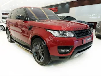 Cars For Sale Land Rover  Range Rover  Sport Super charged  8,000  Red  SUV  F-1  4WD  Leather  2017  8  Panorama  Gasoline