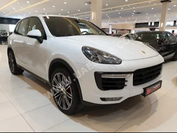 Cars For Sale Porsche  Cayenne  Turbo  50,000  White  SUV  Automatic  4WD  Leather  2015  6  Panorama  Gasoline