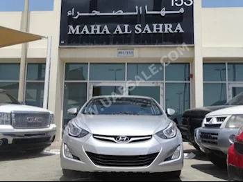 Cars For Sale Hyundai  Elantra  160,000  Silver  Sedan  Automatic  FWD  Cloth  2015  4  No  Gasoline