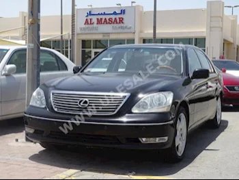 Cars For Sale Lexus  LS  430  130,000  Black  Sedan  Automatic  FWD  Cloth  2005  8  Yes  Gasoline