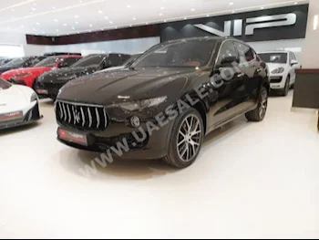 Cars For Sale Maserati  Levante  55,000  Black  SUV  Automatic  4WD  Leather  2018  6  Panorama  Gasoline