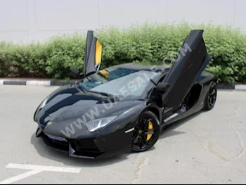 Cars For Sale Lamborghini  Aventador  LP 700-4  22,000  Black  Coupe / Sport  Automatic  AWD  Leather  2013  12  No  Gasoline