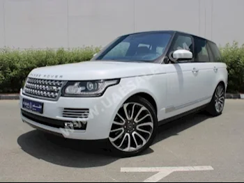 Cars For Sale Land Rover  Range Rover  Vouge Autobiography  52,000  White  SUV  Automatic  4WD  Leather  2016  8  Panorama  Gasoline
