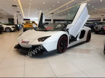 Cars For Sale Lamborghini  Aventador  Roadster  11,000  White  Convertible  F-1  AWD  Leather  2015  12  No  Gasoline