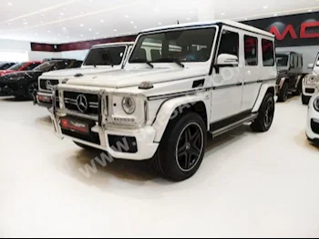 Cars For Sale Mercedes-Benz  G-Class  63 AMG  33,000  White  SUV  Automatic  4WD  Leather  2015  8  Yes  Gasoline