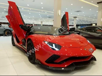Cars For Sale Lamborghini  Aventador  Roadster  1,900  Red  Convertible  F-1  AWD  Leather  2018  12  No  Gasoline