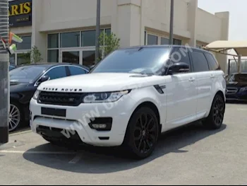 Cars For Sale Land Rover  Range Rover  Sport  112,736  White  SUV  Automatic  4WD  Leather  2014  8  Panorama  Gasoline