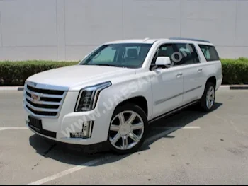 Cars For Sale Cadillac  Escalade  Platinum  137,000  White  SUV  Automatic  4WD  Leather  2016  8  Yes  Gasoline
