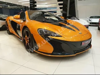 Cars For Sale Mclaren  650 S  Spider  19,000  Orange  Convertible  F-1  AWD  Leather  2015  8  No  Gasoline