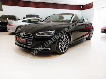 Cars For Sale Audi  A5  S Line  53,000  Black  Convertible  Automatic  RWD  Leather  2018  6  No  Gasoline