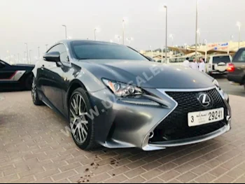 Cars For Sale Lexus  RC  350 F  46,000  Gray  Sedan  Automatic  RWD  Leather  2016  6  Yes  Gasoline