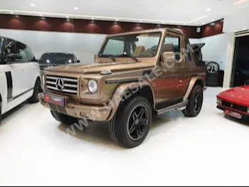 Cars For Sale Mercedes-Benz  G-Class  500  39,000  Gold  Convertible  Automatic  4WD  Leather  2010  8  No  Gasoline