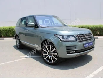 Cars For Sale Land Rover  Range Rover  Vogue HSE  38,000  Light Green  SUV  Automatic  4WD  Leather  2017  8  Panorama  Gasoline