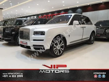 Cars For Sale Rolls-Royce  CULLINAN  0  White  SUV  Automatic  4WD  Leather  2019  12  Panorama  Gasoline