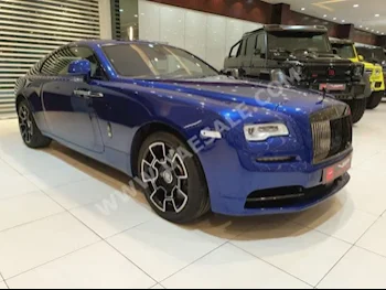 Cars For Sale Rolls-Royce  Wraith  Black Badge  0  Blue  Coupe / Sport  Automatic  AWD  Leather  2018  12  No  Gasoline