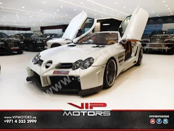 Cars For Sale Mercedes-Benz  SLR  FAB DESIGN  25,000  White  Coupe / Sport  Automatic  AWD  Leather  2007  8  No  Gasoline