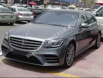 Cars For Sale Mercedes-Benz  S-Class  450  0  Gray  Sedan  Automatic  RWD  Leather  2018  6  Panorama  Gasoline