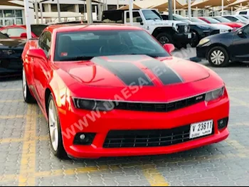 Cars For Sale Chevrolet  Camaro  RS  137,000  Red  Coupe / Sport  Automatic  RWD  Leather  2015  6  Yes  Gasoline