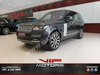 Cars For Sale Land Rover  Range Rover  Vogue SE Supercharged  17,000  Gray  SUV  Automatic  4WD  Leather  2017  8  Panorama  Gasoline