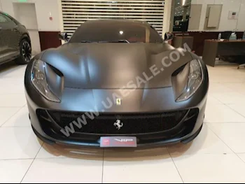 Cars For Sale Ferrari  812  Super Fast  2,000  Black Matte  Coupe / Sport  F-1  AWD  Leather  2018  8  Yes  Gasoline