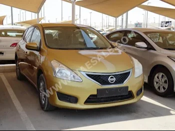 Cars For Sale Nissan  Tiida  150,000  Gold  Hatchback  Automatic  FWD  Leather  2014  4  No  Gasoline