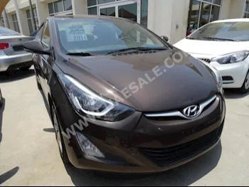 Cars For Sale Hyundai  Elantra  130,000  Brown  Sedan  Automatic  FWD  Cloth  2016  4  No  Gasoline