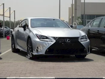 Cars For Sale Lexus  RC  350  5,580  Silver  Coupe / Sport  Automatic  RWD  Leather  2018  6  Yes  Gasoline