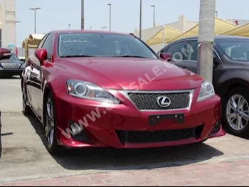 Cars For Sale Lexus  IS  250  65,000  Red  Sedan  Automatic  FWD  Leather  2012  6  Yes  Gasoline