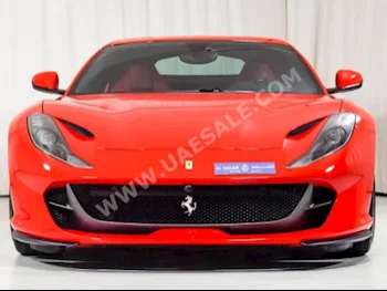 Cars For Sale Ferrari  812  Super Fast  6,500  Red  Coupe / Sport  F-1  AWD  Leather  2017  8  Yes  Gasoline