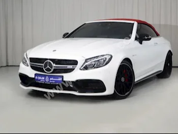 Cars For Sale Mercedes-Benz  C-Class  63 AMG  S  6,500  White  Convertible  Automatic  RWD  Leather  2018  8  No  Gasoline