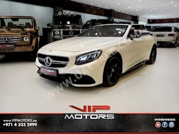 Cars For Sale Mercedes-Benz  S-Class  63 Coupe  32,000  White  Convertible  Automatic  RWD  Leather  2016  8  No  Gasoline