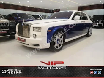 Cars For Sale Rolls-Royce  Phantom  Bespoke  30,000  Blue & White  Sedan  Automatic  AWD  Leather  2010  12  Yes  Gasoline