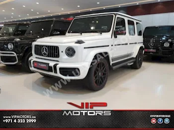 Cars For Sale Mercedes-Benz  G-Class  63 Edition-1  0  White  SUV  Automatic  4WD  Leather  2019  8  Yes  Gasoline