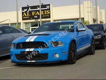Cars For Sale Ford  Mustang  Shelby GT500  106,574  Blue  Coupe / Sport  Automatic  RWD  Leather  2011  8  No  Gasoline