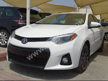 Cars For Sale Toyota  Corolla  S  55,900  White  Sedan  Automatic  FWD  Cloth  2016  4  No  Gasoline