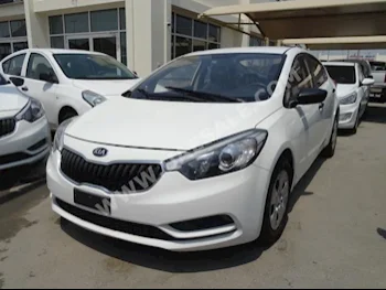 Cars For Sale Kia  Cerato  87,000  White  Sedan  Automatic  FWD  Cloth  2016  4  No  Gasoline