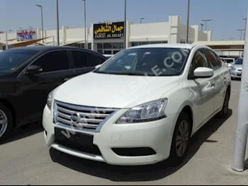 Cars For Sale Nissan  Sentra  85,000  White  Sedan  Automatic  FWD  Cloth  2015  4  No  Gasoline