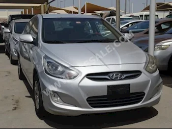 Cars For Sale Hyundai  Accent  85,000  Silver&SkyBlue  Sedan  Automatic  FWD  Cloth  2015  4  No  Gasoline
