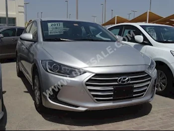 Cars For Sale Hyundai  Elantra  77,000  Silver  Sedan  Automatic  FWD  Cloth  2017  4  No  Gasoline