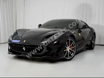 Cars For Sale Ferrari  812  Super Fast  1,200  Black  Coupe / Sport  Automatic  RWD  Leather  2018  8  No  Gasoline