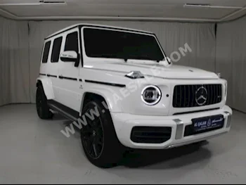 Cars For Sale Mercedes-Benz  G-Class  63 AMG  22,000  White  SUV  Automatic  4WD  Leather  2019  8  Yes  Gasoline