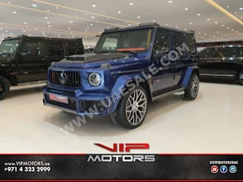 Cars For Sale Mercedes-Benz  G-Class  G700 BRABUS  0  Blue  SUV  Automatic  4WD  Leather  2019  12  Yes  Gasoline