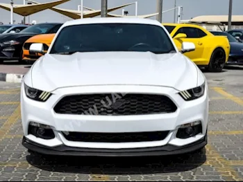 Cars For Sale Ford  Mustang  Eco Boost  60,000  White  Coupe / Sport  Automatic  RWD  Cloth  2016  4  No  Gasoline
