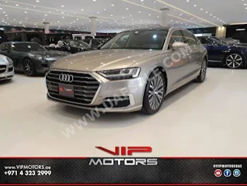 Cars For Sale Audi  A8  L  41,000  Gold  Sedan  Automatic  RWD  Leather  2018  6  Panorama  Gasoline