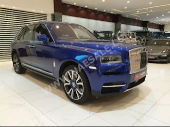 Cars For Sale Rolls-Royce  CULLINAN  9,000  Blue  SUV  Automatic  4WD  Leather  2019  12  Panorama  Gasoline