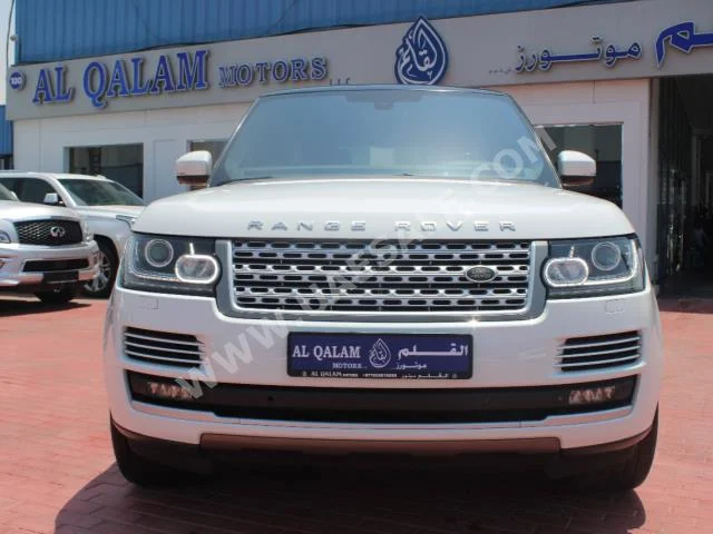 Cars For Sale Land Rover  Range Rover  Vogue SE Supercharged  100,000  White  SUV  Automatic  4WD  Leather  2015  8  Panorama  Gasoline
