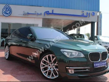 Cars For Sale BMW  7-Series  750 Li Alpina  143,000  Green  Sedan  Automatic  RWD  Leather  2013  8  Yes  Gasoline