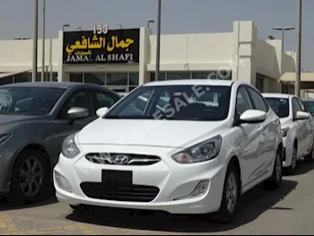 Cars For Sale Hyundai  Accent  88,000  White  Sedan  Automatic  FWD  Cloth  2016  4  No  Gasoline