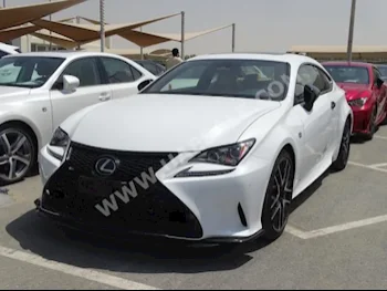 Cars For Sale Lexus  RC  350 F  6,150  White  Coupe / Sport  Automatic  FWD  Leather  2019  6  Yes  Gasoline
